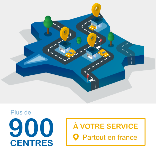 plus de 900 centres